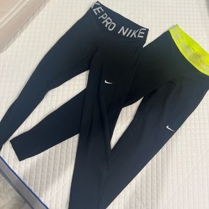 Nike Pro Leggings lot of 2